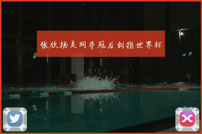 张欣杨美网夺冠后剑指世界杯