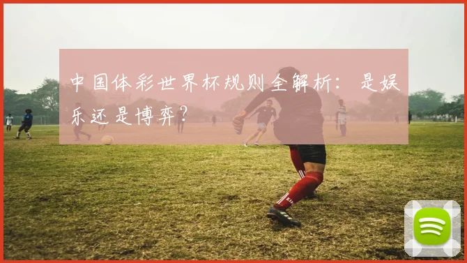 中国体彩世界杯规则全解析:是娱乐还是博弈?